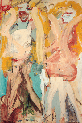 Women Singing II, 1966. Tate, London, Image: © Tate, London / Art Resource, NY, Artwork: © The Willem de Kooning Foundation / Artists Rights Society (ARS), New York